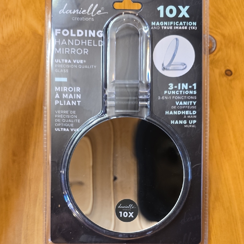 Danielle Creations Folding Handheld Mirror